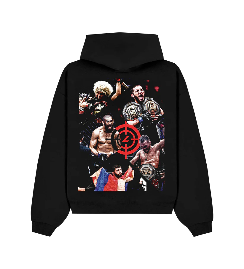 LIVERSHOT KAVKAZ LIMITED HOODIE BLACK