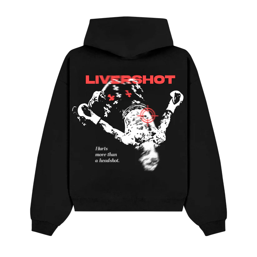 LIVERSHOT GERVONTA TRACK HOODIE BLACK