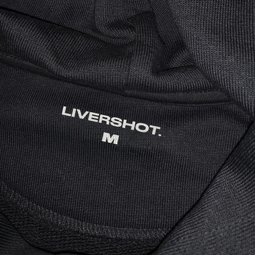 LIVERSHOT KAVKAZ LIMITED HOODIE BLACK